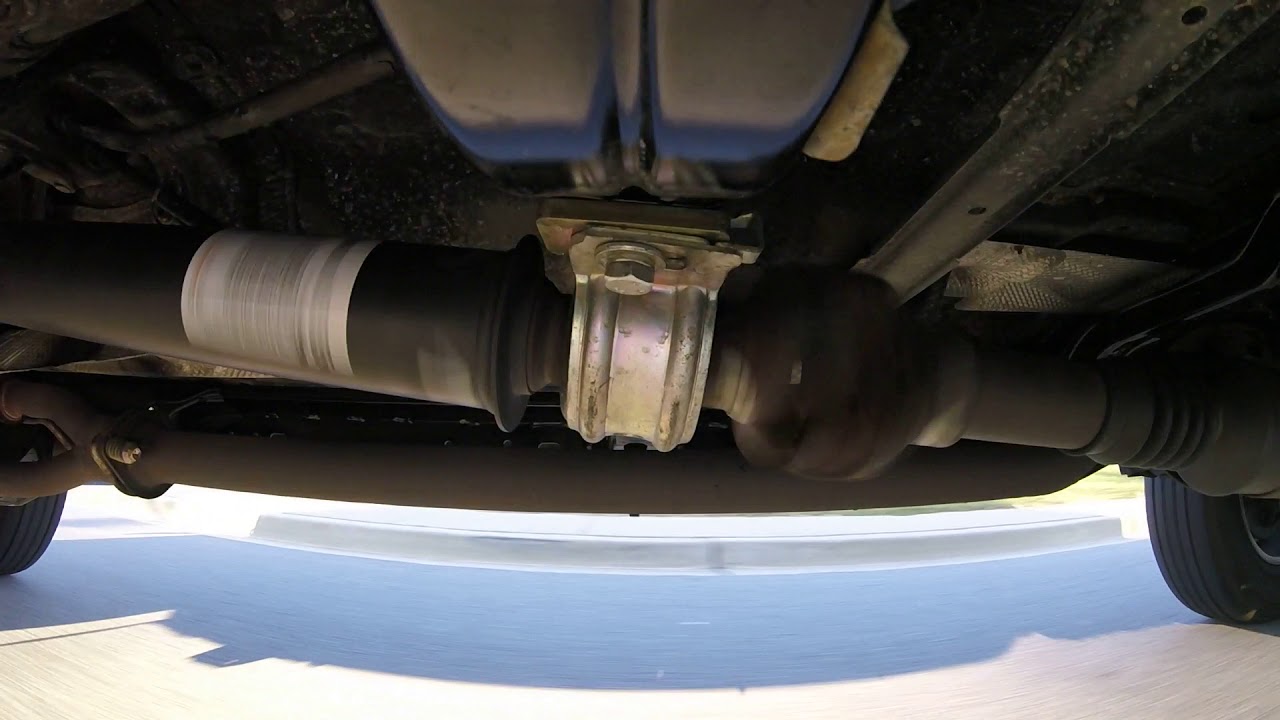 2007 Tacoma Carrier Bearing noise