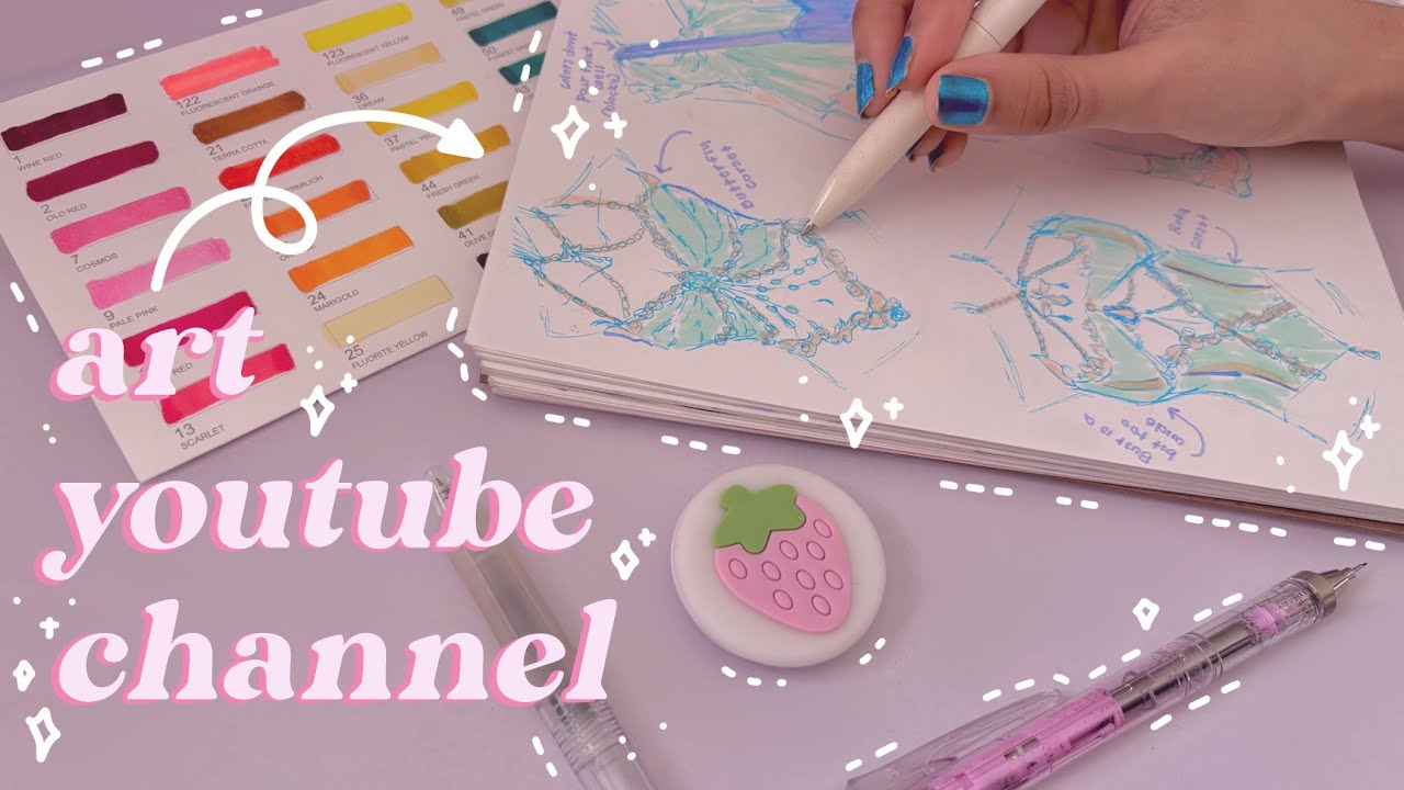 how to start an ART YOUTUBE CHANNEL [tips & tricks] // 2024