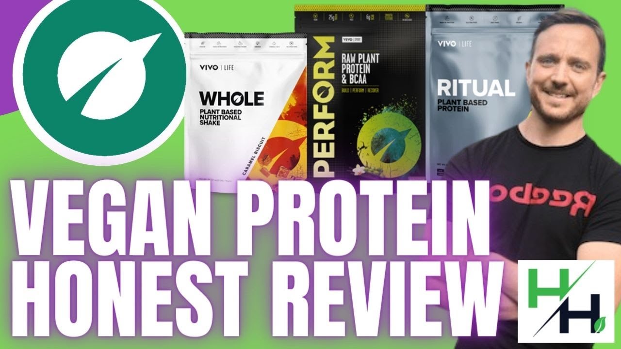 Vivo Life Protein Review: Perform, Whole, Ritual #VeganProtein #HonestReview
