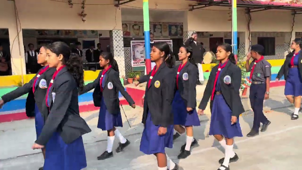 77th Republic Day 2026-01-26 Don Bosco school Sirajuli Celebrated 