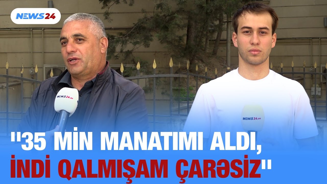 Məmur vətəndaşın 35 min manatını MƏNİMSƏYİB? - 