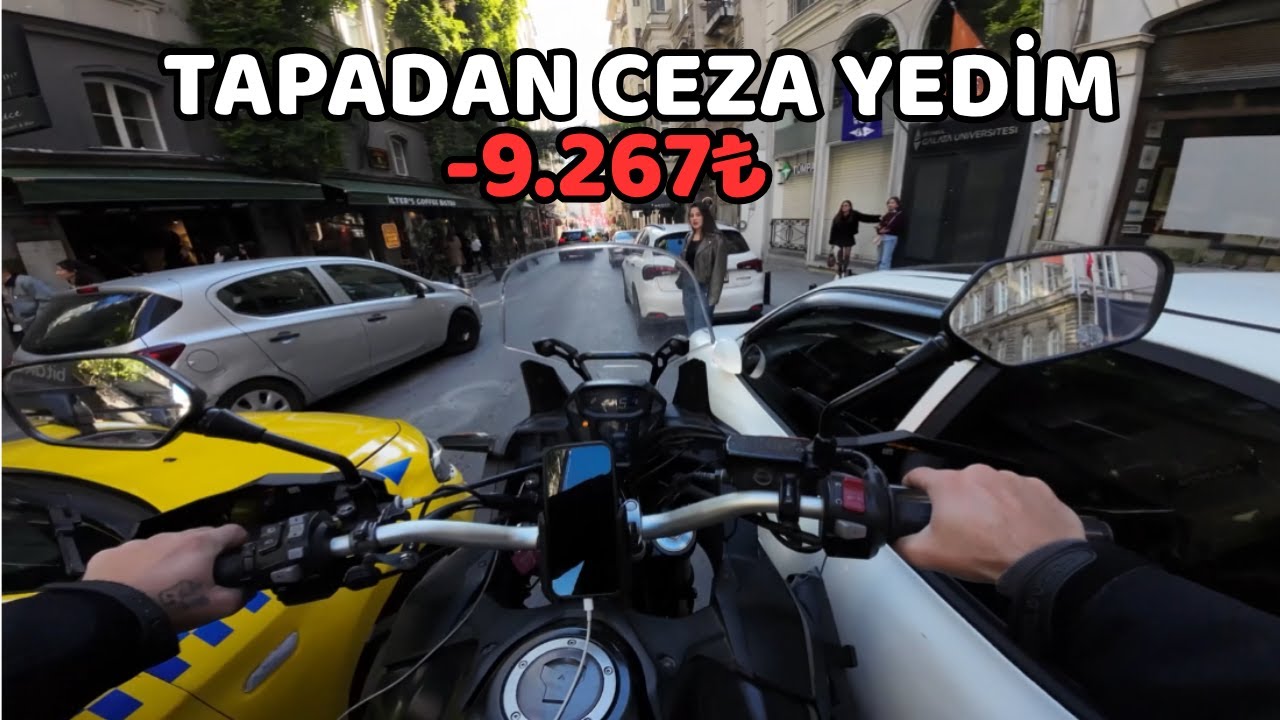 TAPADAN CEZA YEDİM !!! SOHBET - AFRİCA TWİN 1000L 