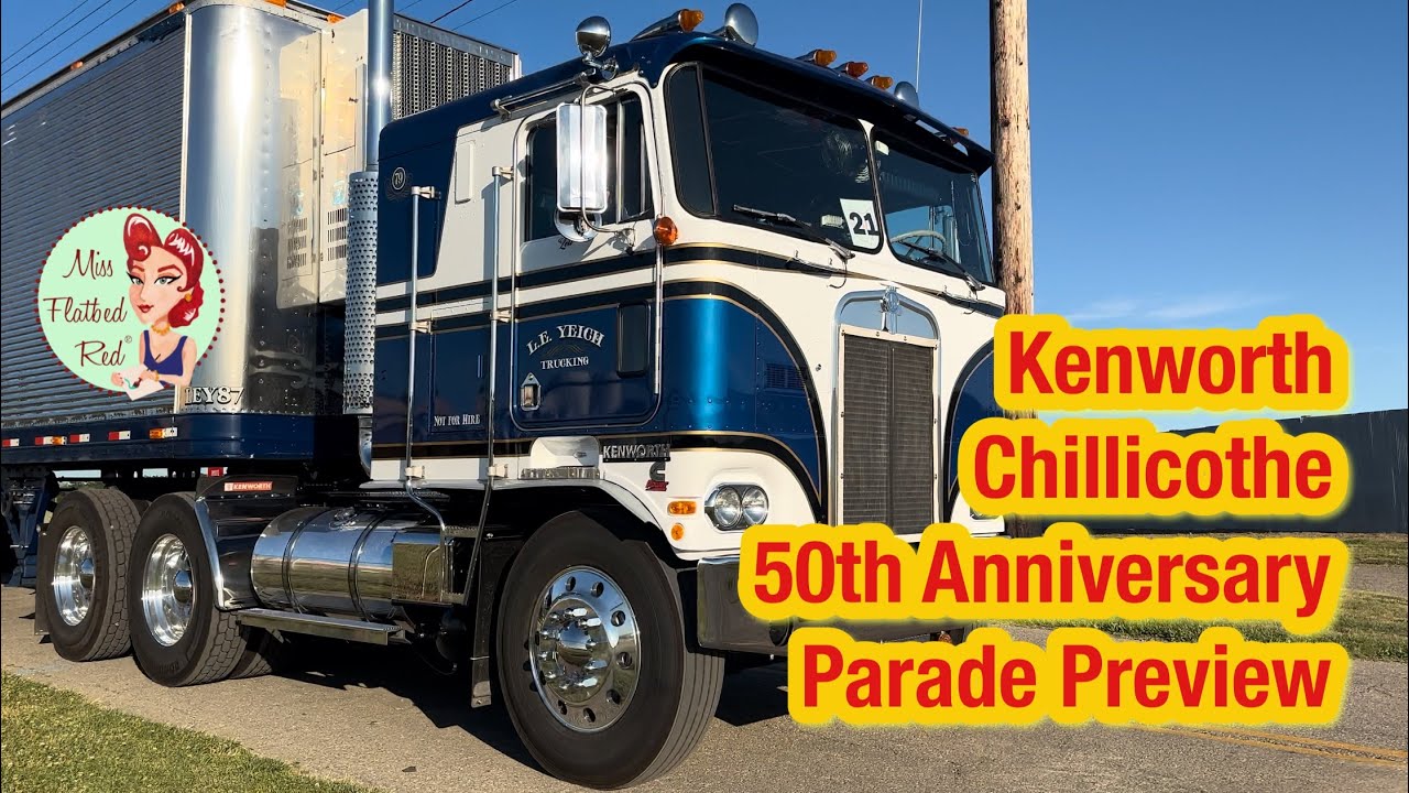 60 Trucks Driving: Kenworth Chillicothe 50th Anniversary Parade Preview