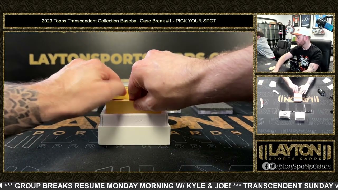 2023 Topps Transcendent Collection Baseball Case Break #1