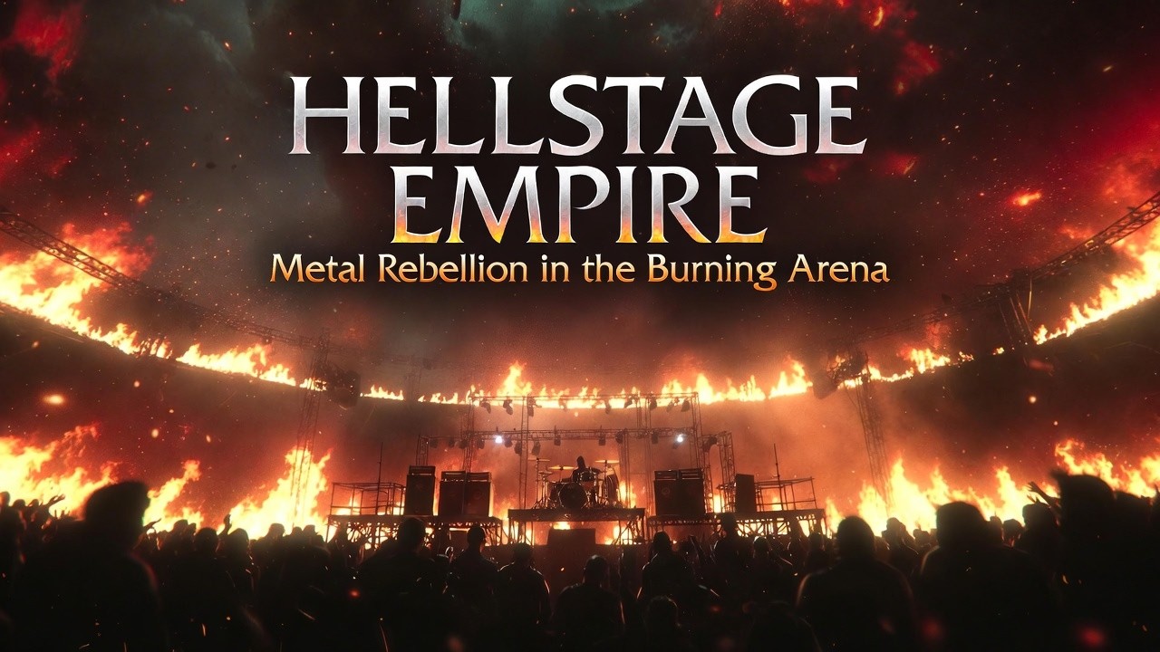 Best Music Heavymetal 🎸 Hellstage Empire 🔥 Metal Rebellion in the Burning Arena