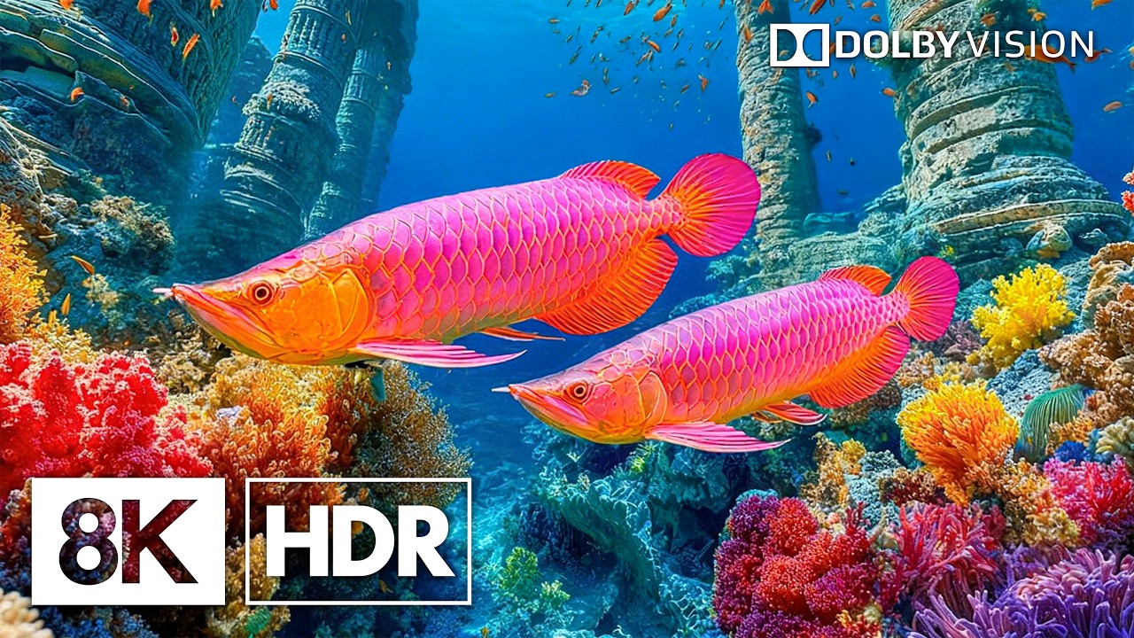 Deep Ocean Relaxation in 8K HDR | Dolby Vision™