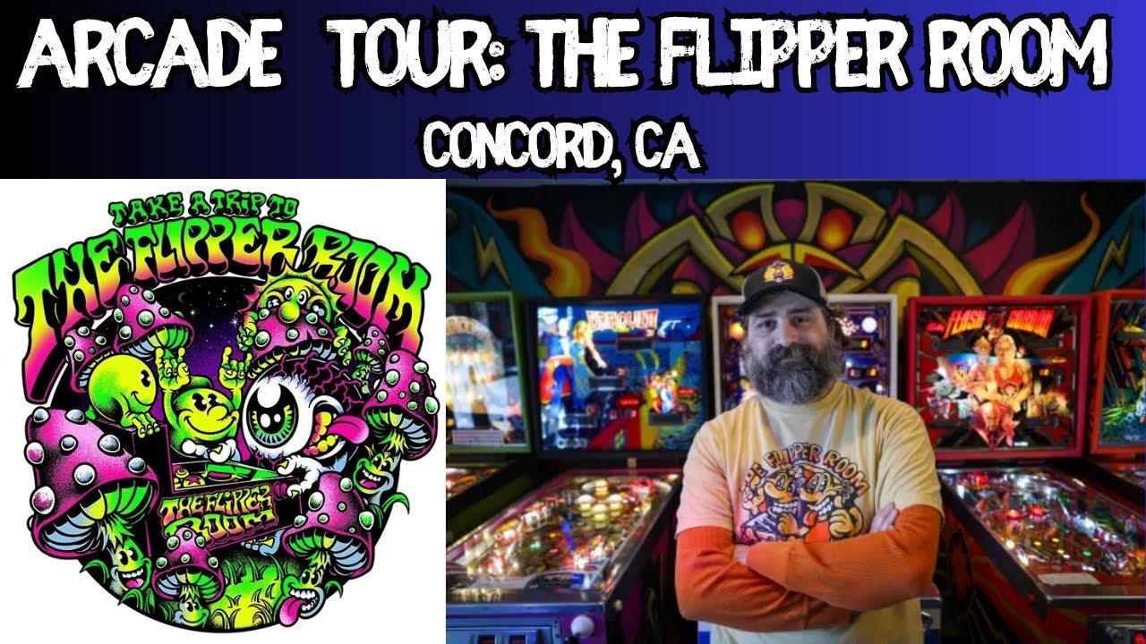 The Flipper Room Tour by Pinball Pursuit