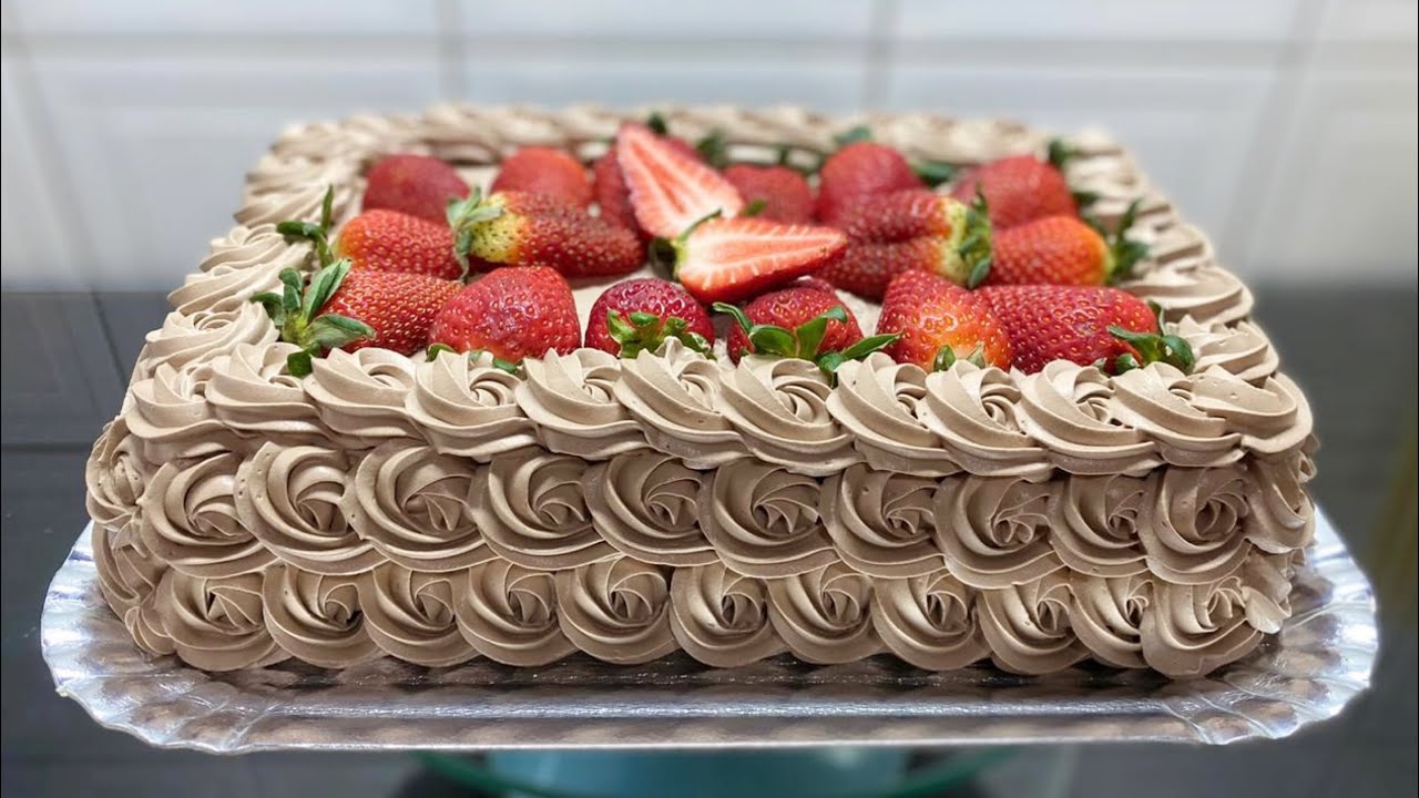 RECHEIO CREME BELGA DE CHOCOLATE ESPECIAL PARA BOLOS