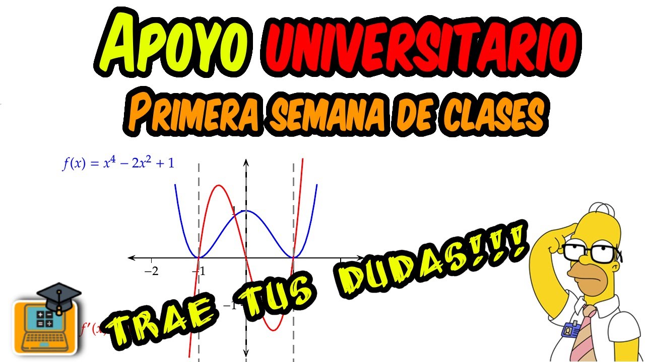 Apoyo universitario matemática - semana 1 - Trae tus dudas!!