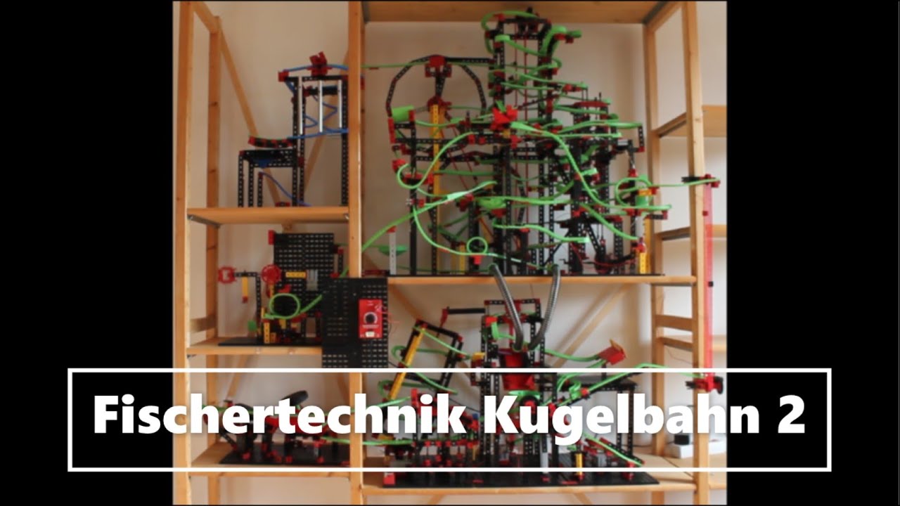 Huge Fischertechnik marble run 2