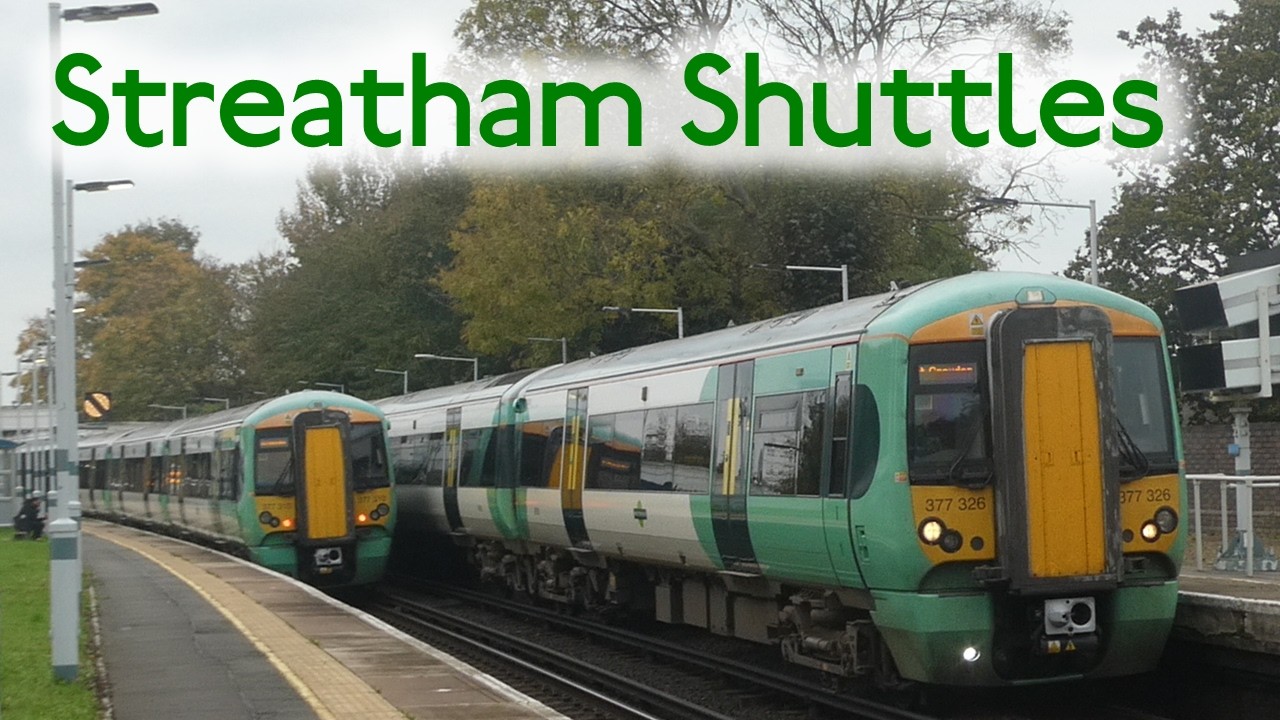 Trains at Norbury October 2024 with @SamuelIles2015