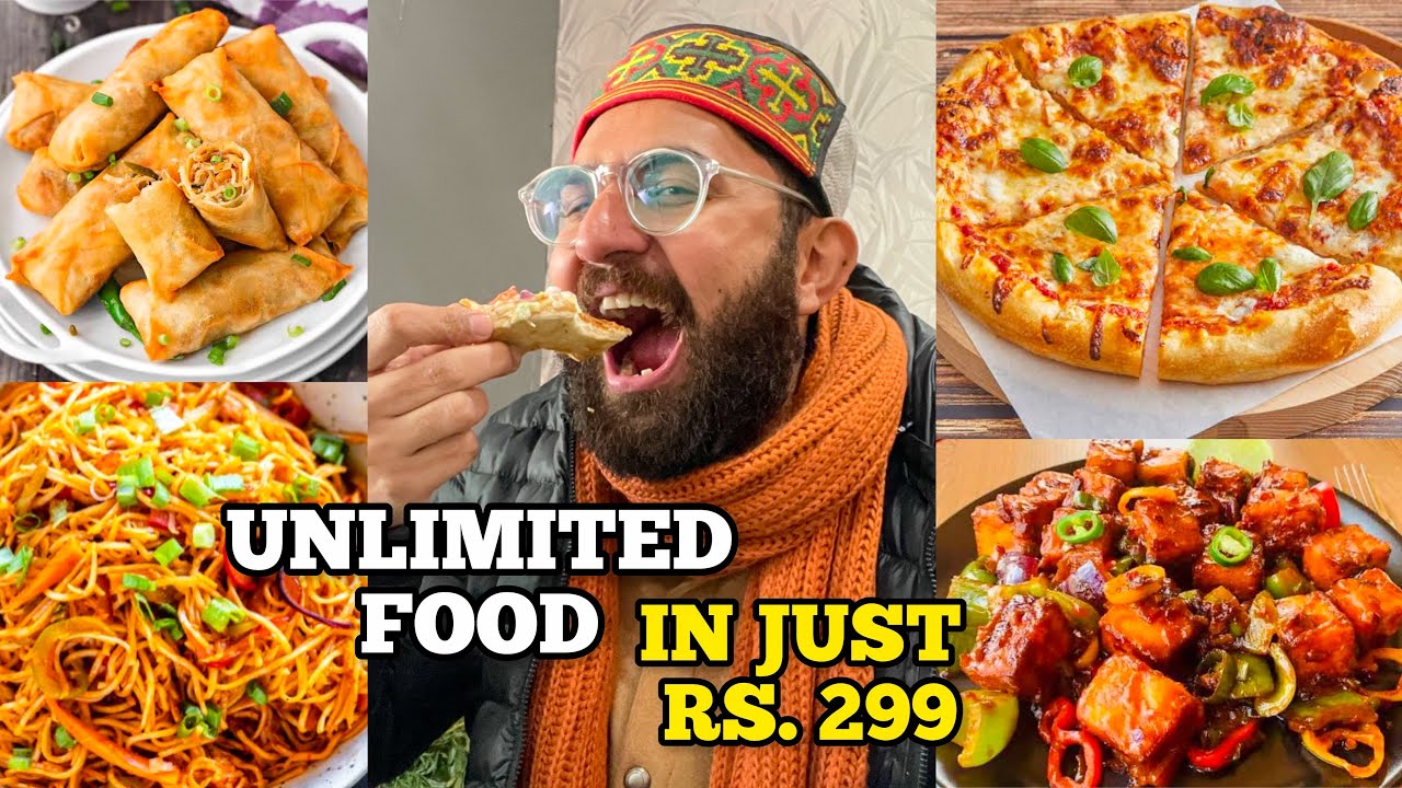 Unlimited Food in Just Rs. 299 | Vimpis BUFFET IN JAMMU | DSBOSSKO VLOGS
