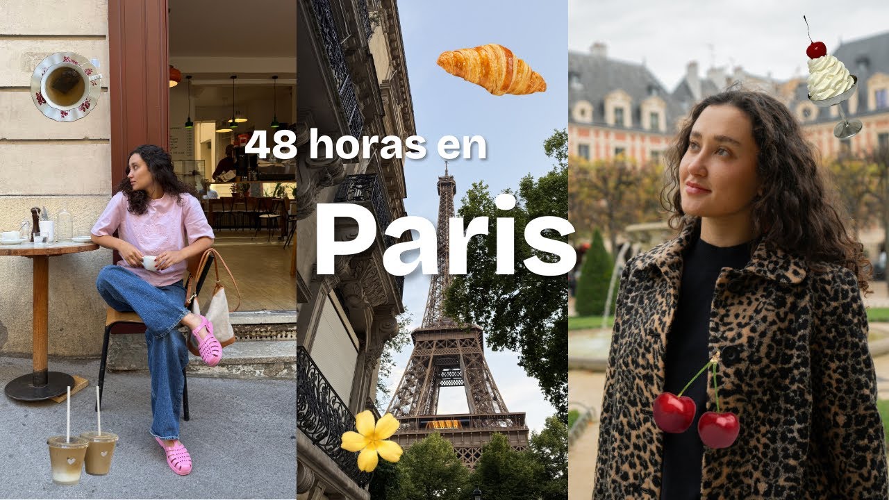 Intenté vivir como una parisina por 48 horas : Cafeterías, parques, vintage shopping 🧚🏻🥐🌷🇫🇷