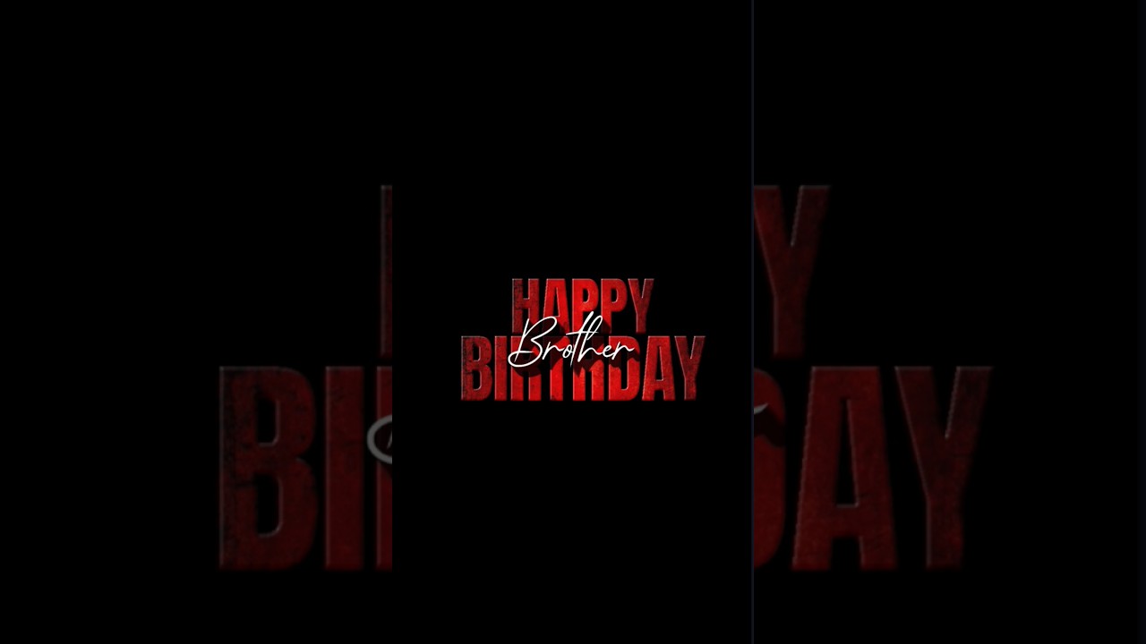 birthday Video Editing in ALIGHT MOTION video editing #santhoshrcf