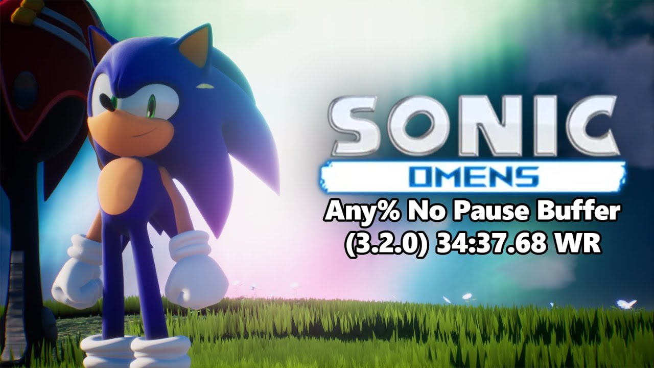 Sonic Omens Any% No Pause Buffer Speedrun 34:37.68 WR