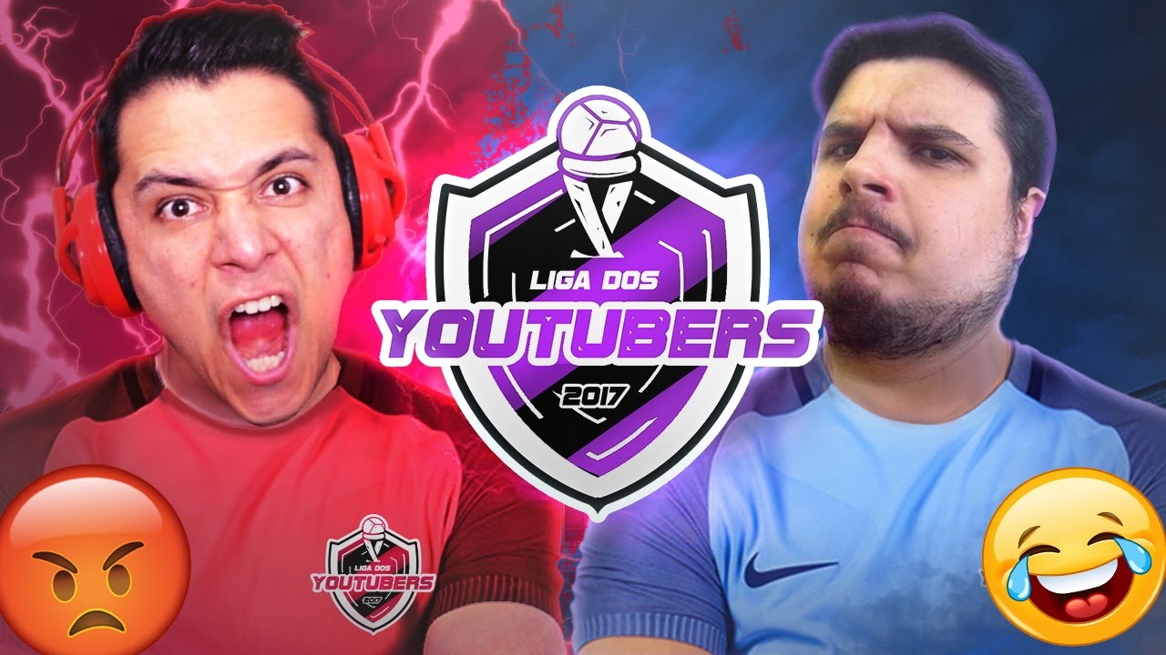 FREDVASQUEZ VS ENCANADOR CHAPADO - RODADA 6 - A LIGA DOS YOUTUBERS 2017!! 😂