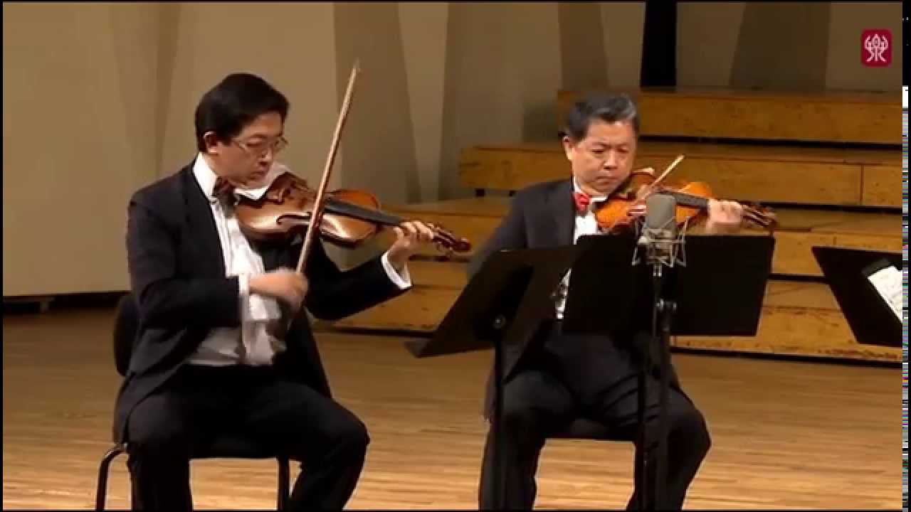 Shanghai Quartet at the Central Conservatory in Beijing