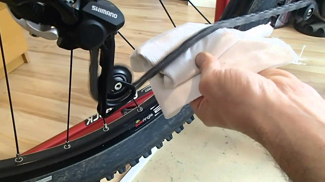 Kette am Fahrrad richtig reinigen (Teil 4) - Antrieb reinigen