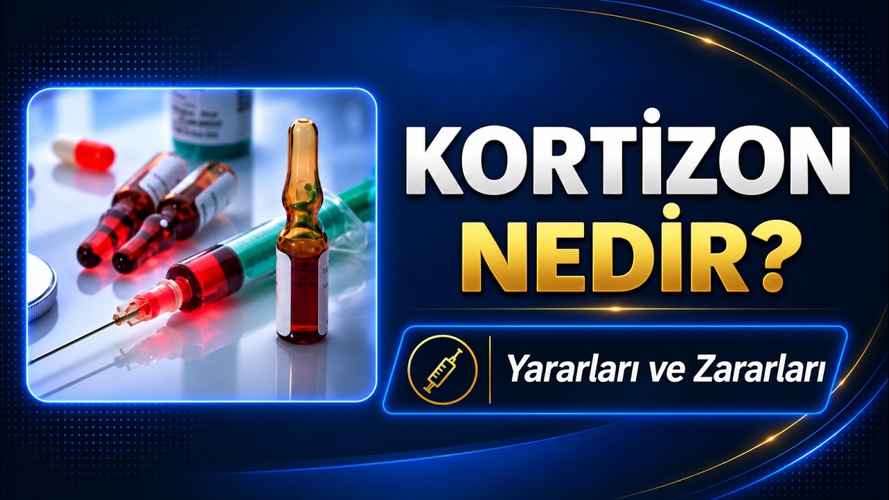 KORTİZON Yararları ve Zararları Nelerdir?