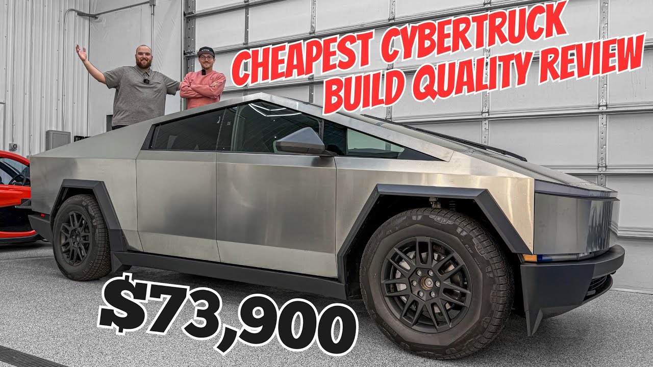 Tesla Cybertruck Build Quality Improving Since Start Of Production!