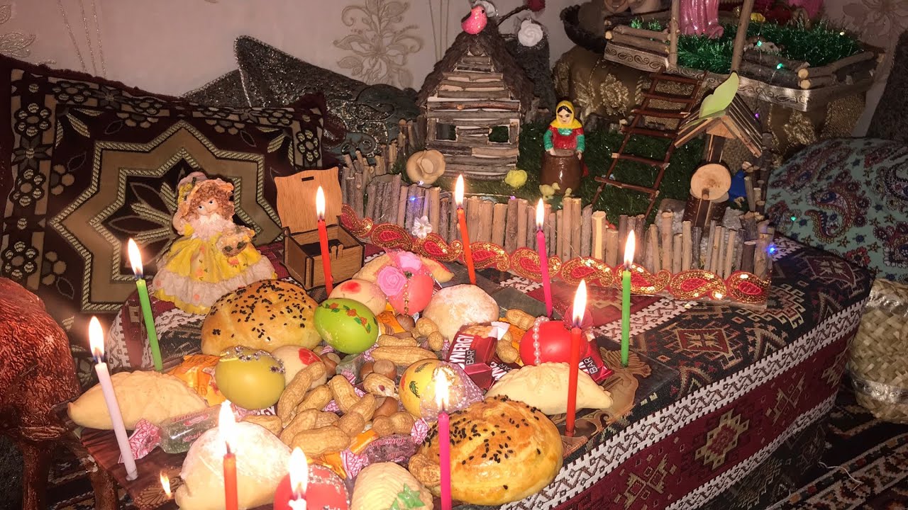 ilaxır çərşənbə hazırlıqı/süfremizi hazırladım