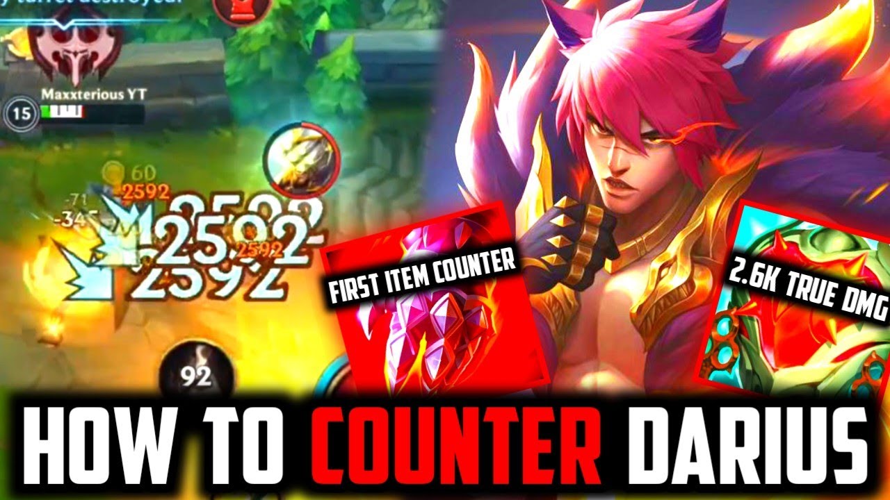 Wild Rift | BEST COUNTER AGAINST DARIUS (How To Counter Darius As Sett)