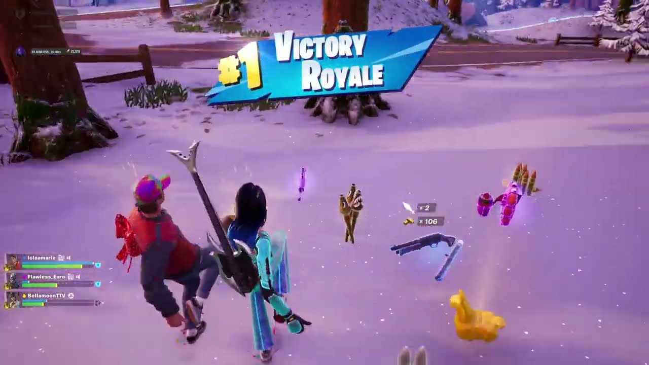 FORTNITE with my SQUAD but my MIC is MUTED the Finale