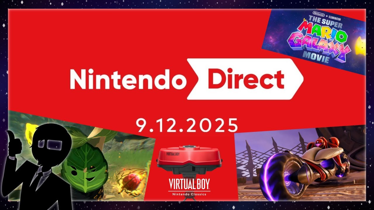 Galactic Dad - Nintendo Direct  September 2025 Reaction