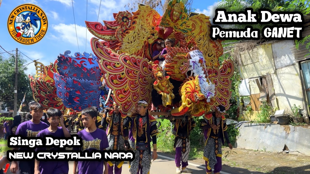 ANAK DEWA - NEW CRYSTALLIA NADA X PEMUDA GANET || SEDEKAH BUMI DESA PANYINDANGAN Kulon (GANDOK)