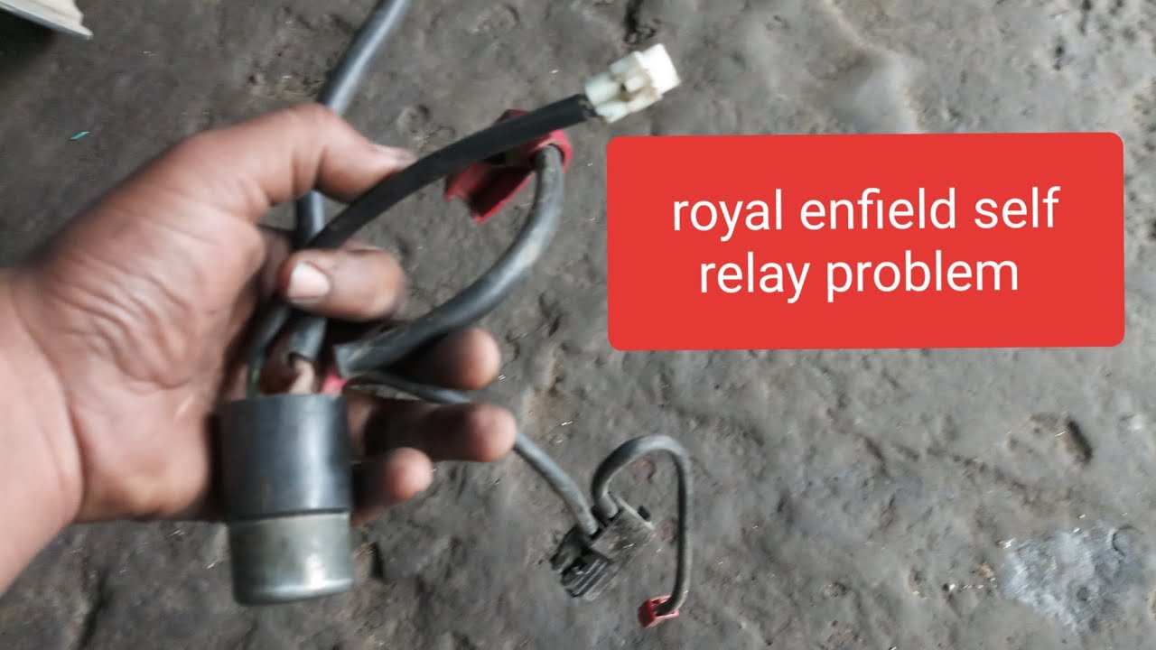 Royal enfield Thunderbird selfstater relay problem