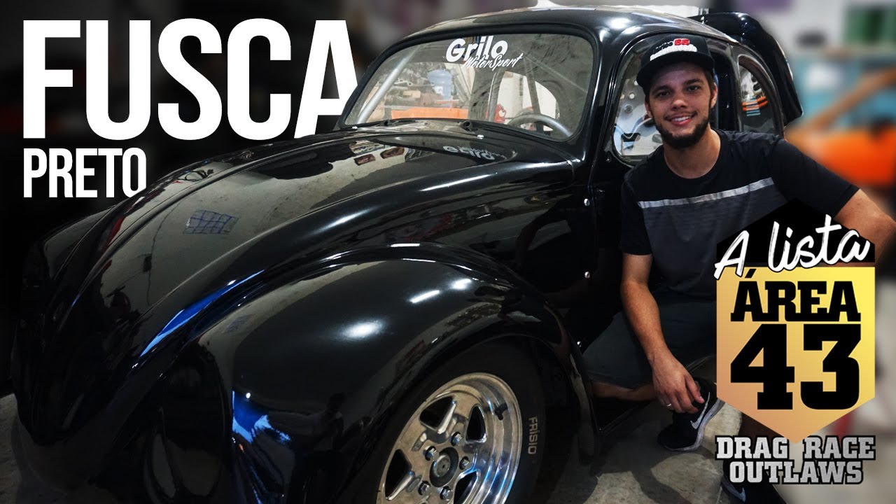 Fusca Preto Turbo do André Grilo | Lista Área 43