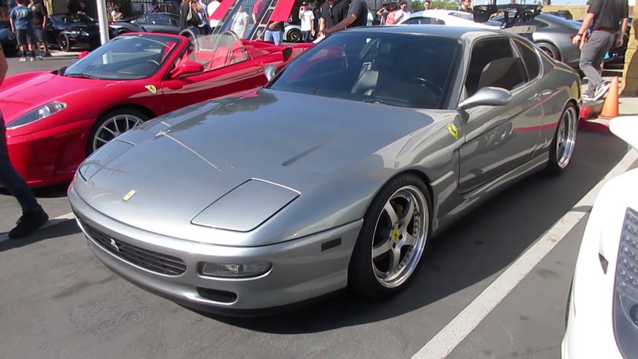 1997 Ferrari 456 GT w/ HRE Wheels, Custom Exhaust