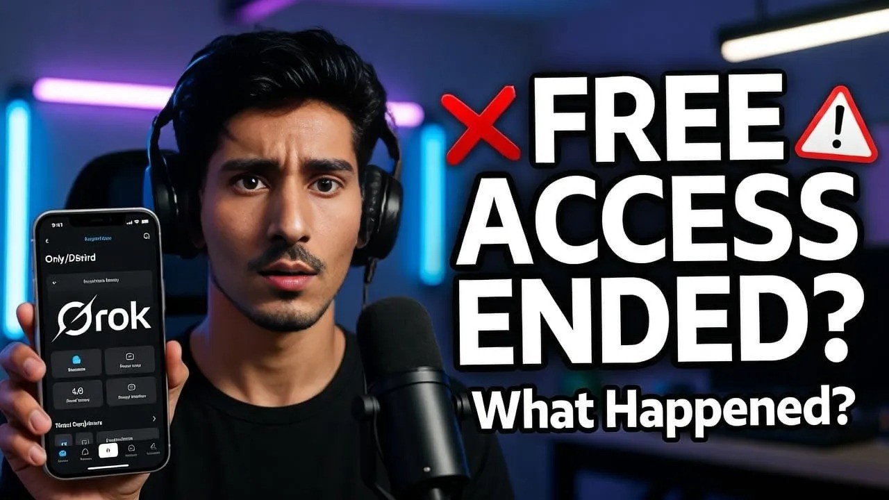 Grok Free Access Ended? 😳 | AI Se Video Ab Kaise Banaye | No More Free Grok? Full Update