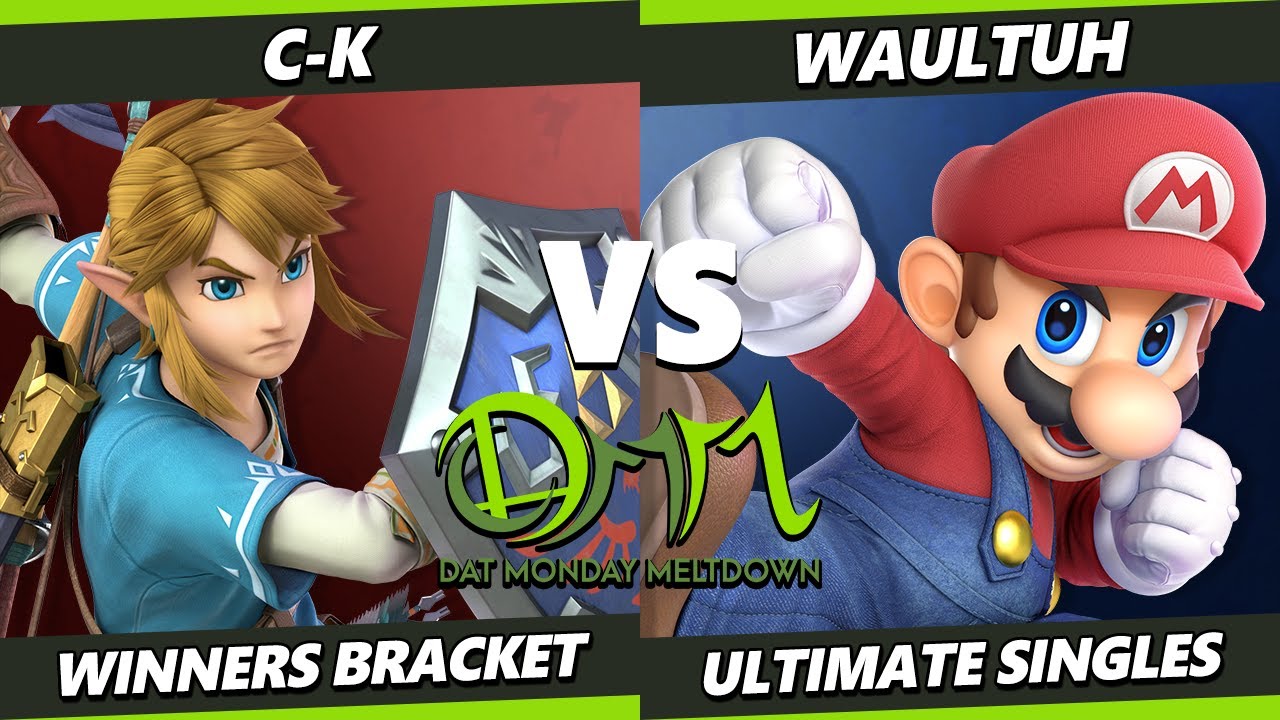 DAT MM 277 - C-K (Link) Vs. Waultuh (Mario) Smash Ultimate - SSBU