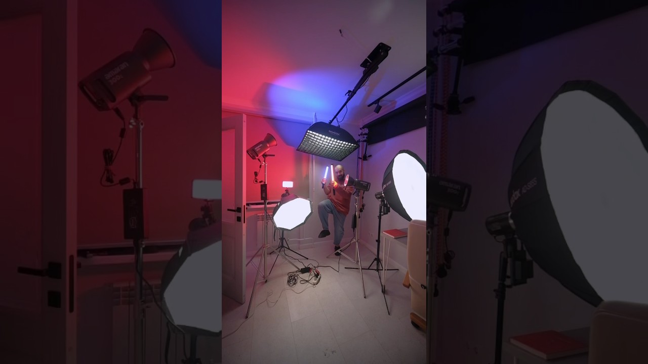 Amaran 300c 🔥 let there be light! Света много не бывает. Обновочки🤤 #aputure #amaran #amaran300c