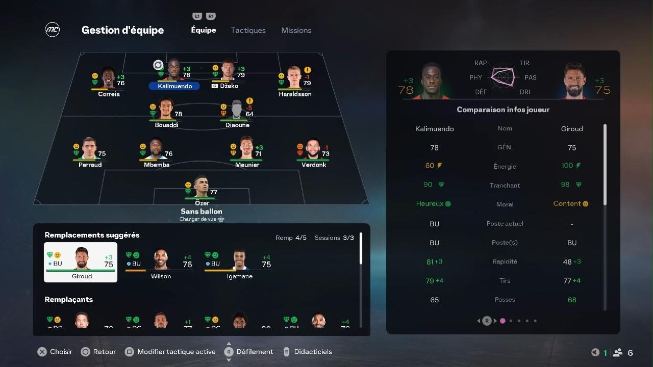 Fc26 carrière manager Lille ep8