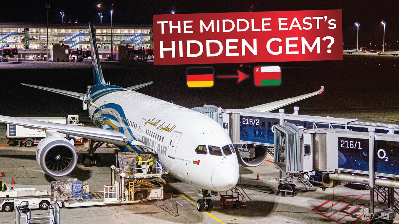 BRUTALLY HONEST | Economy Class aboard Oman Air's Boeing 787 from Munich to Muscat! (+B737 to Dubai)