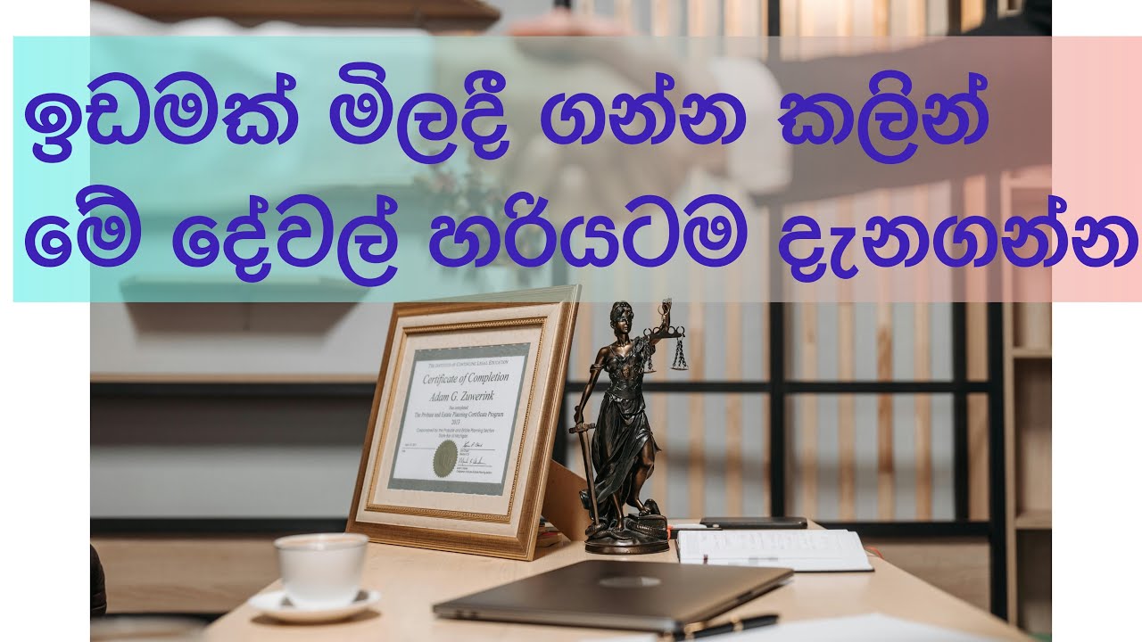 ඉඩමක් මිලදී ගැනීමට පෙර සැලකිලිමත් විය යුතු නීතිමය කරුණු How to buy land Sri Lanka @Safehouse219