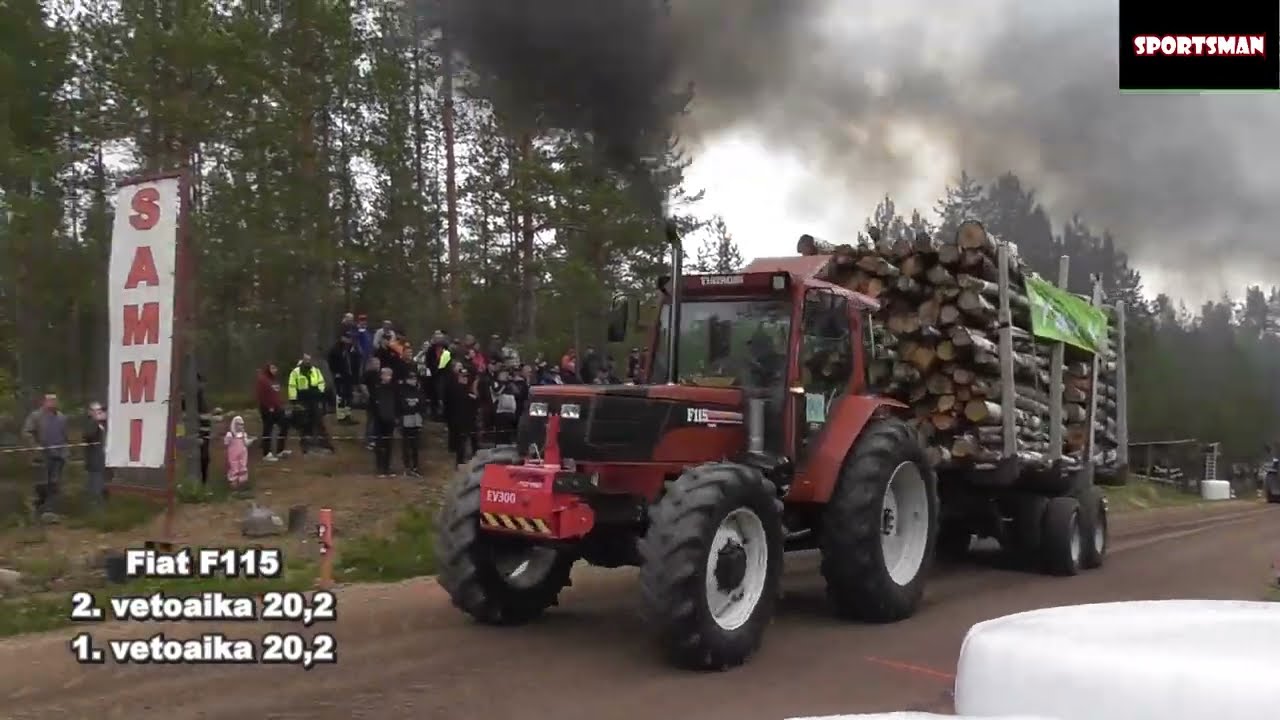 Luokka 5 alle 120 hv. Sammin mäkivetokisa 2025