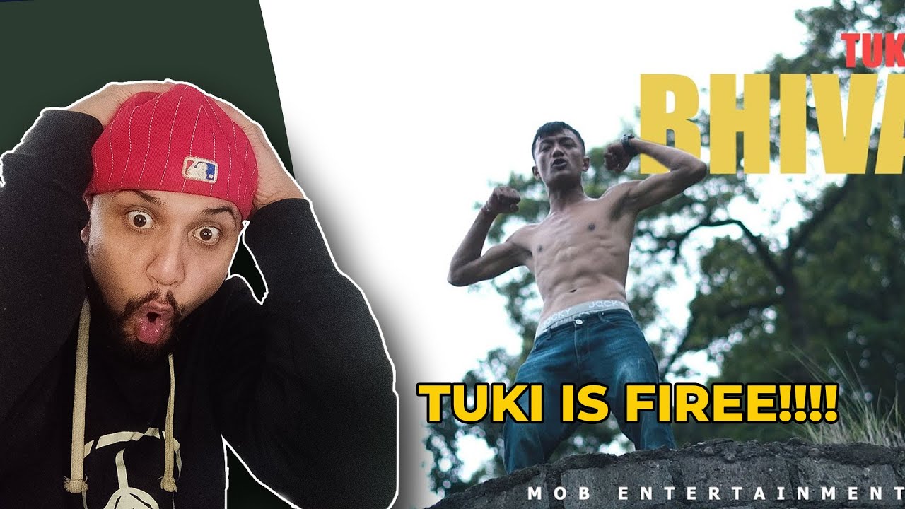 TUKI WITH FIRE BARS !!! #reaction TUKI : BHIVATSA