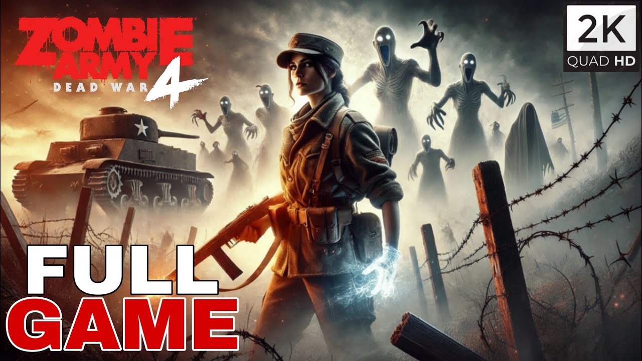 ZOMBIE ARMY 4: DEAD WAR  Walkthrough Gameplay FULL GAME  [RTX 3070TI] NO COMMENTRY