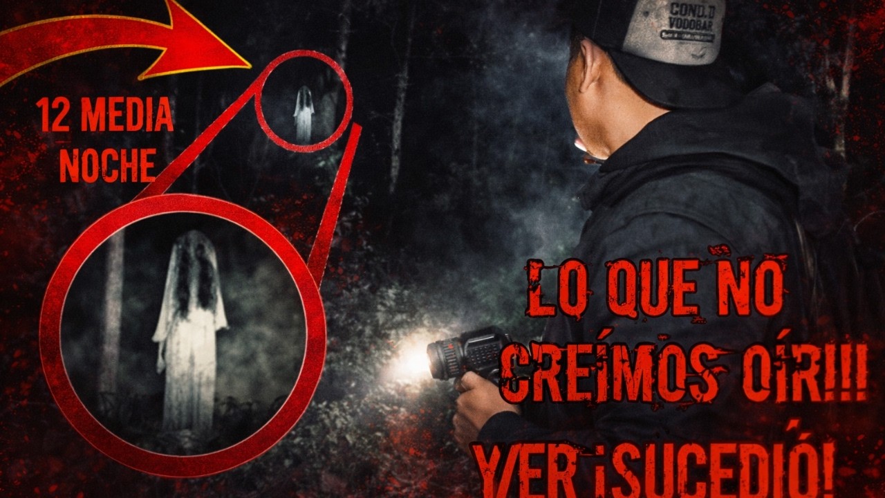 SILUETA DE UNA MUJER SE ME APARECE FRENTE A CAMARA 
