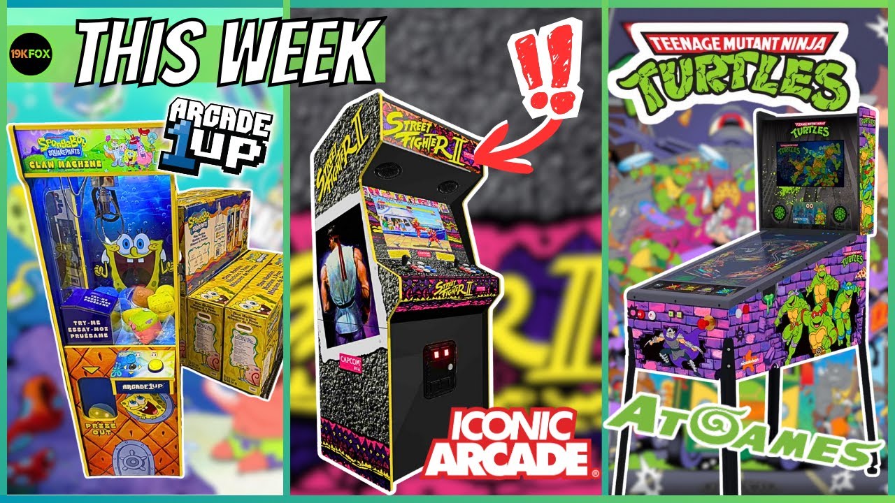 This Week 202 - Iconic Arcade Product Video Problems?, AtGames TMNT Scam and A1Up's Spongebob Claw