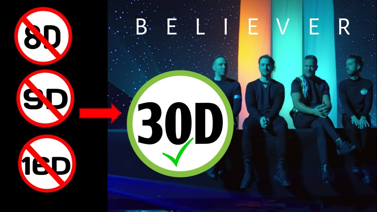 ||30D AUDIO|| Imagine Dragons - Believer Song In 30D Audio Use Headphones!!!