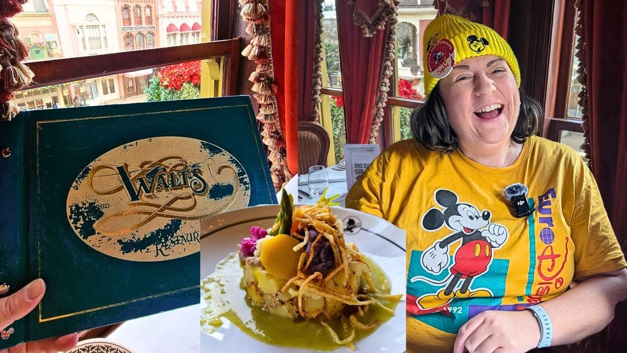 Dining Like Walt Disney! Vegan Food at Walt’s Restaurant, Disneyland Paris