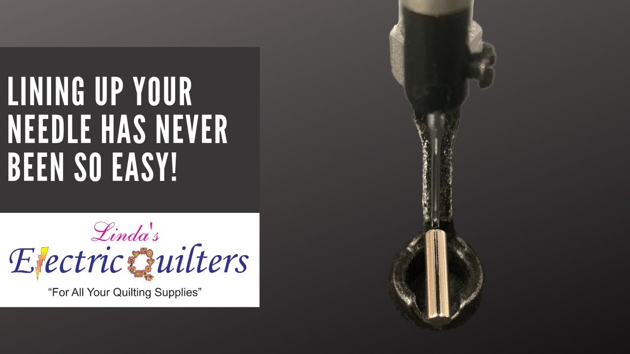 How can I put my Needle in straight? - Needle Alignment Magnet!
