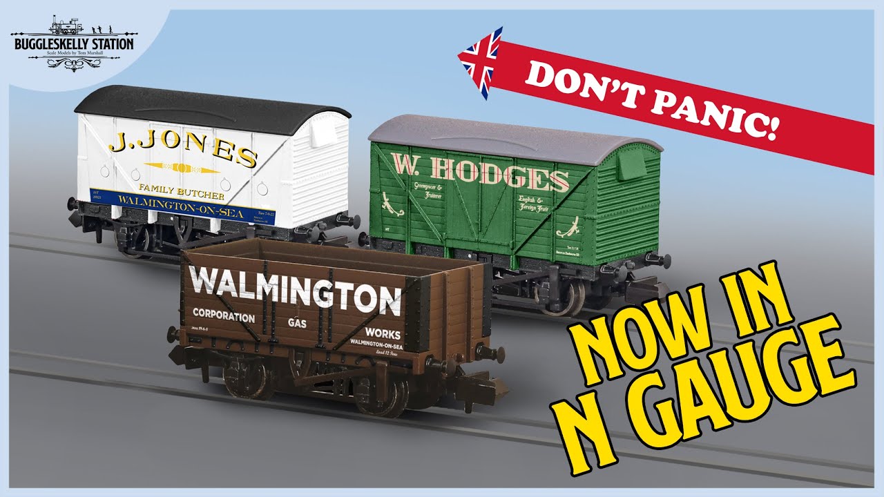 Dad's Army N Gauge Wagons