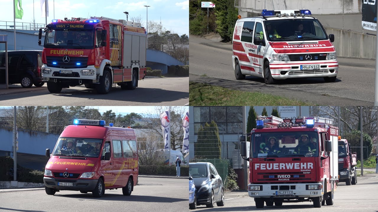[‼️BRAND IN WERKSTATT‼️] GROSSÜBUNG FEUERWEHR TALHEIM + FEUERWEHR FLEIN | #freiwilligefeuerwehr