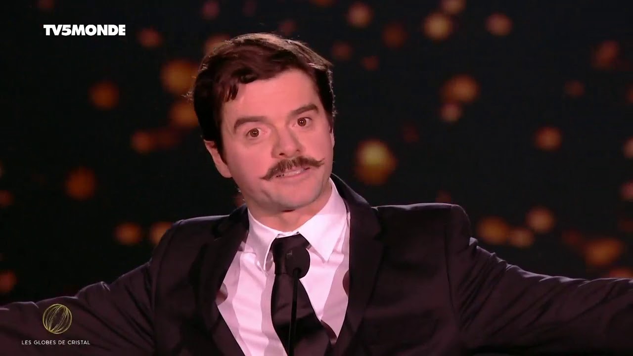 Guillaume Sentou aux Globes de Cristal 2018