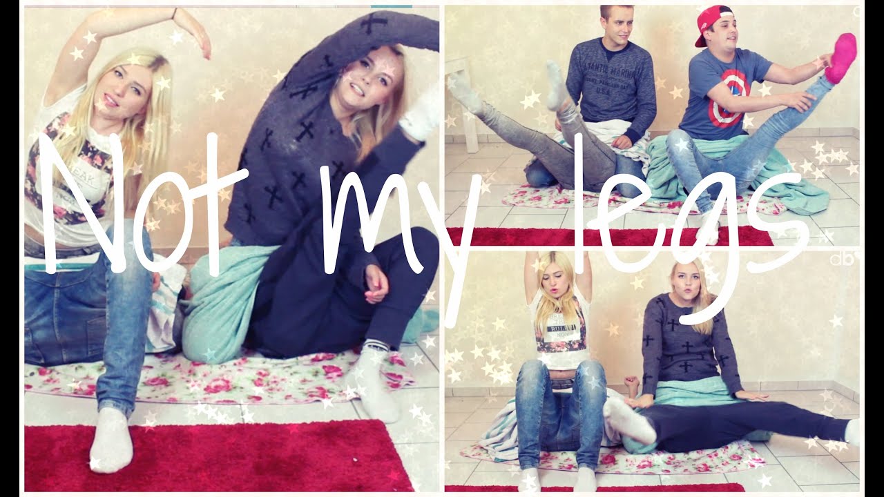 NOT MY LEGS - CHALLENGE mit Timo, Bibi & Julian  | Dagi Bee